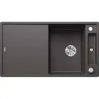 BLANCO Spüle AXIA III 5 S 915 x 510 mm felsgrau ohne Multifunktionsschale 523216