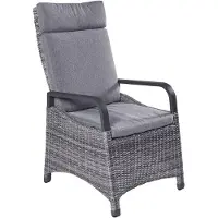 LC Garden »Komido« Gartenstuhl Polyrattan/Aluminium Positionsstuhl verstellbar
