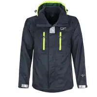 Dry Fashion Herren Regenjacke Segeljacke Baltic - Allwetterjacke Outdoorjacke Jacke Sailing Wasserdicht Winddicht Atmungsaktiv in Blau Größe 3XL