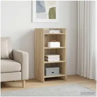vidaXL Sideboard Sonoma-Eiche 40 x 36 x 80 cm Holzwerkstoff