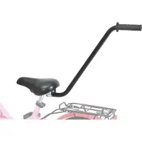Puky Fahrradlernhilfe Sattel mit Schiebestange black