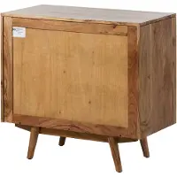 MASSIVMOEBEL24.DE MASSIVMOEBEL24 Kommode Akazie 80x42x75 Akazie natur lackiert MOSAYK #113