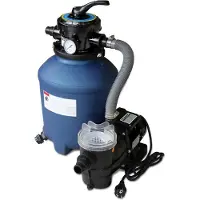 Karibu Poolfilteranlage 6,5m3 bestehend aus Sandfilter, Pumpe