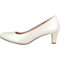 LadyPepp Pumps in Übergrößen Weiß 2GY0211501 White Metallic Polyurethangroße Damenschuhe
