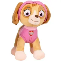 Play by Paw Patrol Plüschtier 28cm Kuscheltier Stofftier Plüschfigur Hund Skye