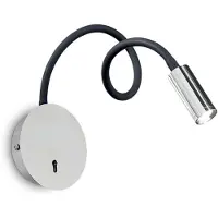 Ideal Lux LED Wandlampe Focus-2 Chrom 203188
