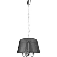 Etc-shop Pendelleuchte, einmalig höhenverstellbar, Metall, Chrom, H 150 cm