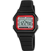 Calypso Digital Crush Kinderuhr Silikonband schwarz Datum K5802/6