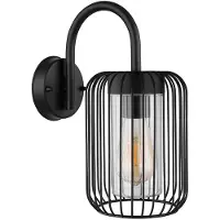 Globo RGB LED Wandleuchte, Außenleuchte, App Steuerung, H 32,5 cm