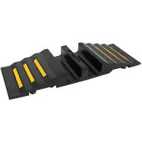 Dönges Gummischlauchbrücke, B, 2 x B, C oder D (Gummibrücke Überfahrhilfe)