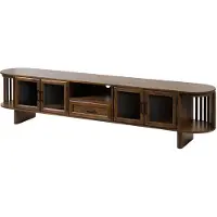 MASSIVMOEBEL24.DE MASSIVMOEBEL24 Lowboard Akazie 220x40x50 natur lackiert MADRID #80