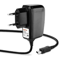 Subtel Ladegerät 1.1m kompatibel mit O2 XDA Terra / XDA Nova / XDA Stealth / XDA Graphite / XDA Star / XDA Diamond, Ladekabel Mini USB Handyladekabel Handyladegerät 1A / 1000mA Anschluss Stecker