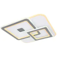 Etc-shop Smart LED Deckenleuchte, Fernbedienung, App-Steuerung, L 50 cm