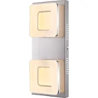 Globo Wandleuchte Wl Nickel Matt, 2Xled 41109-2