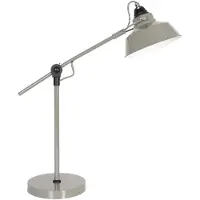 Steinhauer Tischleuchte, Metall, Grün, Drehbar, H 38 cm