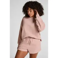 Hunkemoller Sportliche Shorts Fleece Rosa