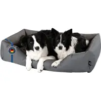 BedDog Hundebett ZARA,(XXXL) ca. 145x105x28cm,STEEL-GREY (grau)