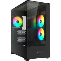 Sharkoon SK6 ARGB , Tower-Gehäuse, (Tempered Glass x 2)
