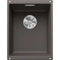 BLANCO SUBLINE 320-U SILGRANIT vulkangrau