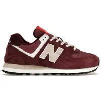 New Balance 574 Suede Maroon Grey - EU 45