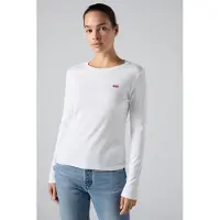 Levi's Bluse Essential Housemark 000KL-0000 Weiß Regular Fit