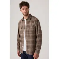 Levi's Classic Worker Overshirt Größe: M | Casual hemden Outlet | Herren