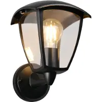 TRIO - Wandleuchte VENTA - Schwarz - 0x0x24 cm