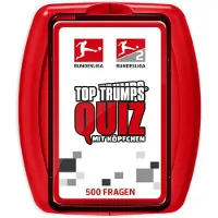 Winning Moves Top Trumps Quiz - Bundesliga Edition Ratespiel Wissensspiel Fragespiel