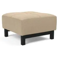 Innovation Living Polsterhocker TM, braun (moccha), B:65cm H:40cm T:65cm, 100% Polyester, Hocker, Polsterhocker, moderner Stil, vielseitig einsetzbar