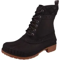 Kamik Damen Winterstiefel Stiefel Sienna Mid L WK2067 Schwarz