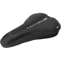 M-Wave Anatomic Gel Saddle Cover Schwarz 290 x 175 mm
