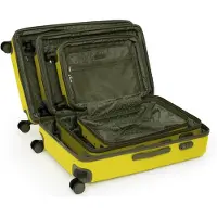 Hauptstadtkoffer - Spree - Mittelgroßer Trolley mit Erweiterung, Check-In Koffer Aufgabegepäck, Hardshell Suitcase ABS, 65 cm, TSA, 74 Liter,Lemon