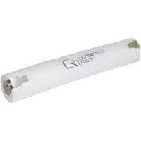 Quality-Batteries Akku Pack 3,6V 4000mAh für Notbeleuchtung Stab NiCd L3x1 3xD Faston +6,3/ -4,8mm