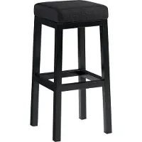 CLP Barhocker Taylor mit schwarzem Metallgestell Sitzhöhe 83 cm dunkelgrau Material Stoff