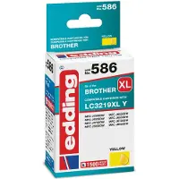 Edding Tintenpatrone EDD-586 ersetzt Brother LC3219XLY