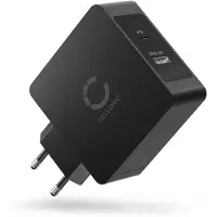 Cellonic 2-Fach USB Ladegerät für Smartphone & Tablet mit USB PD Power Delivery 30W - 5.4A Schnellladegerät Mehrfachstecker USB Netzteil Ladeadapter Steckdose Netzstecker Dual USB Charger Ladestecker