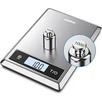 Renpho Nutrition Scale Calibra 1 (Stainless steel) Silber