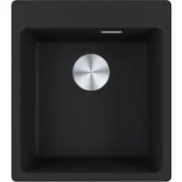 Franke Maris Einbauspüle Fragranitbecken MRG 610-39 A Black Matt Handbedienung ab 45 cm 114.0658.420 - inkl.