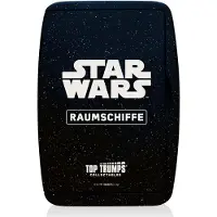 Winning Moves Top Trumps Collectables - Star Wars Raumschiffe Quartett Kartenspiel Reisespiel