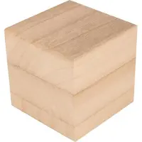 Artémio Cube en bois 10x10x10 cm -