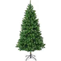 Kaemingk Künstlicher Weihnachtsbaum - H 180 cm - Grün - Kunststoff - Metallfuß