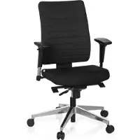 Hjh OFFICE PRO-TEC 350 - Profi Bürostuhl Schwarz