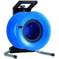 Hedi G3000 Kunststoff Kabeltrommel Professional Plus320 blau leer zur Bestückung
