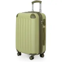 Hauptstadtkoffer - Spree - Handgepäck Koffer Trolley Bordgepäck Hartschalenkoffer, Eweiterung 4 Doppelrollen LIMITED EDITION TSA, 55 cm, 42 Liter,Kiwi