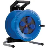 Hedi K3000TFE Kunststoff-Professional Plus 320, leer, 4 Einzelsteckdosen