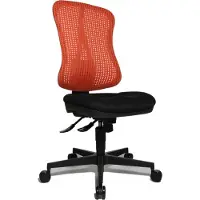 Topstar Bürodrehstuhl "Head Point SY" schwarz / rot