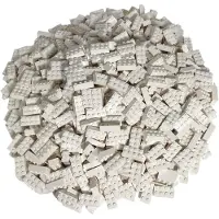 LEGO 2x4 Steine Bausteine Weiß - 3001 NEU! Menge 500x