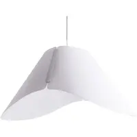 Etc-shop Pendelleuchte, weiß, L 57,2 cm, ECRU