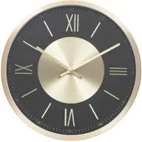 Atmosphera Wanduhr Roma Unendlichkeit - Vintage Metall - 30 cm