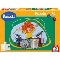 Schmidt Spiele Puzzle muckl spielt Schlagzeug, 60 Teile